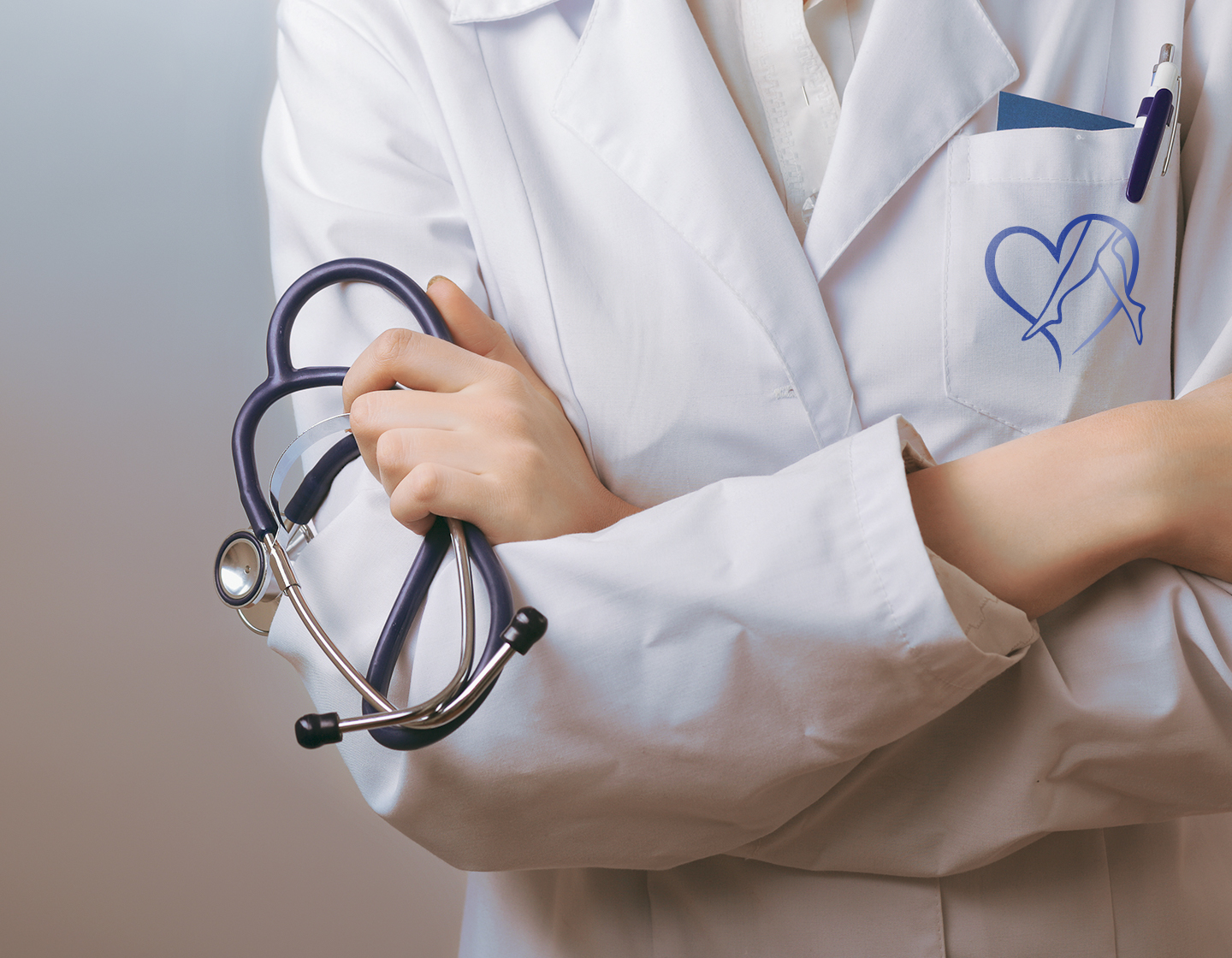 Doctor holding stethoscope