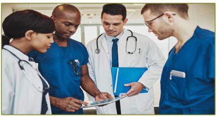 Centro de Venas equipo de médicos