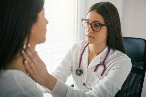 Lymphedema vein consultation with doctor