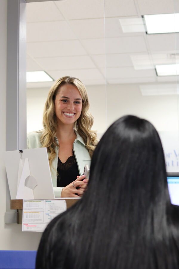 Interior photo of the Center for Vein Restoration in Waterbury, Connecticut showing the doctor