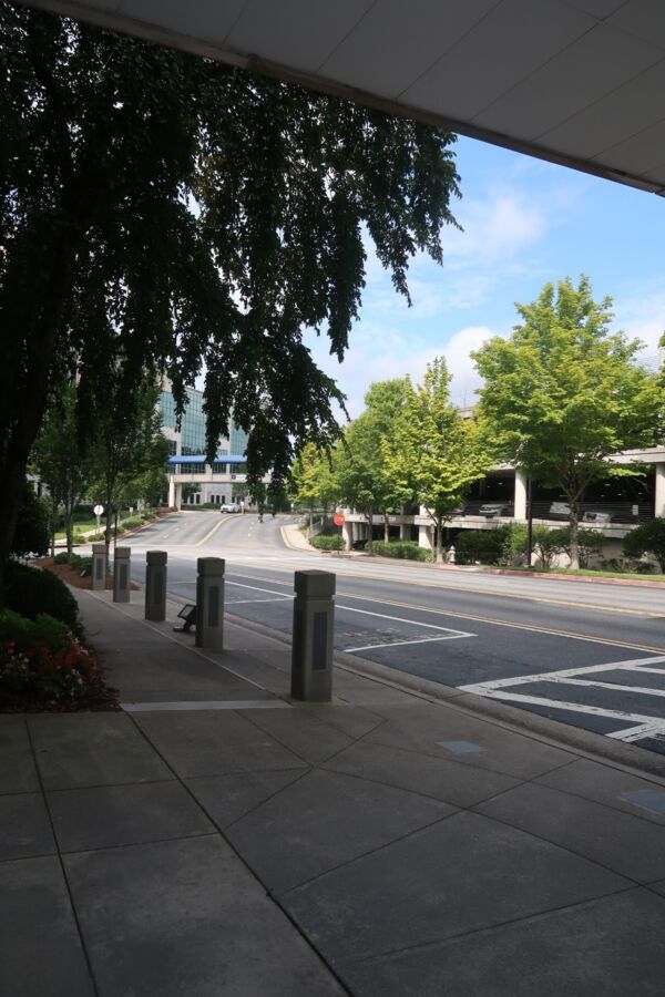 Exterior Photo of the Center for Vein Restoration in Alpharetta, Georgia showing the building
