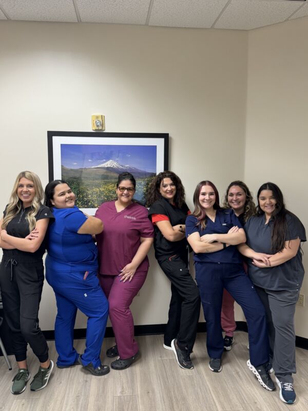 Group photo of the team at Gilbert, Arizona location of Center for Vein Restoration