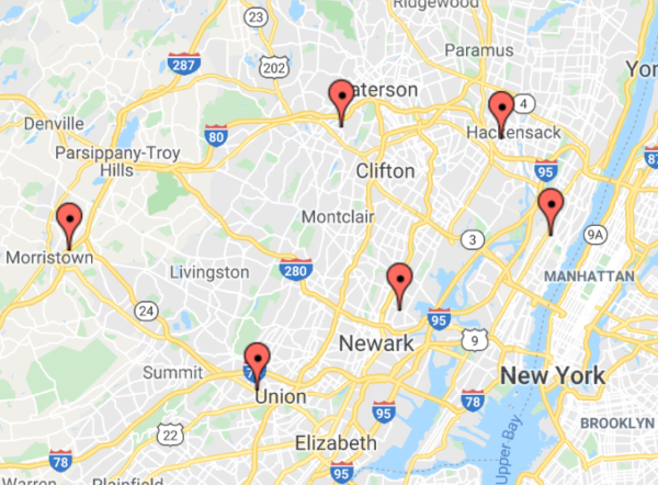 New Jersey Greenbelt Center for Vein Restoration Google Maps