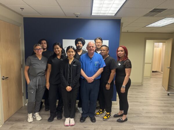 Group photo of the team at King of Prussia, Pennsylvania location of Center for Vein Restoration