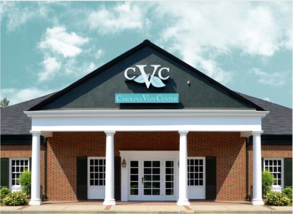 Exterior Photo at the Durham, NC location of Center for Vein Restoration showing the outside of the building