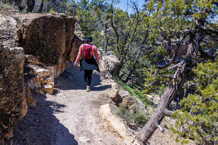 Hiking the Rim