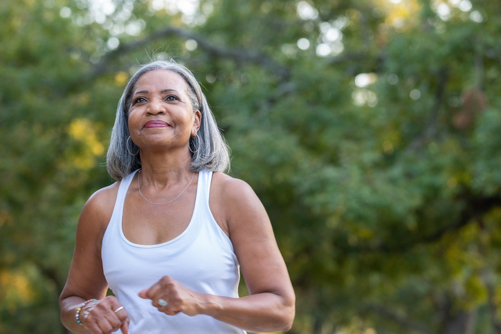 Woman running