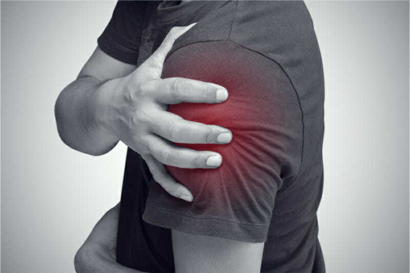 shoulder pain vein